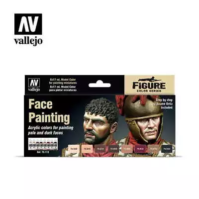 VALLEJO 70119 Face Painting Set [PAINT SET] • $29.07