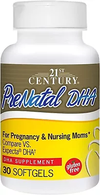 21st Century Prenatal DHA 30 Softgels • $14.99