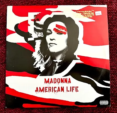 Madonna American Life Promo Gold Stamp 12  Record Vinyl 2 Disc Picture Lp Disc • $35