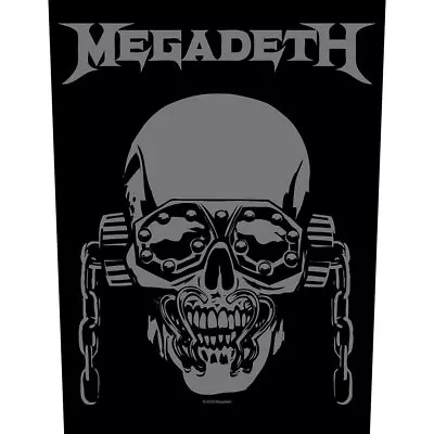 £7.99 • Buy Megadeth - Official Sew-on Backpatch - Vic Rattlehead Logo Patch