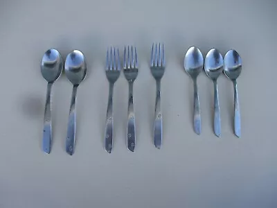 Vintage Mid-Century Starburst Atomic Star Stainless Steel Silverware Lot • $14.99