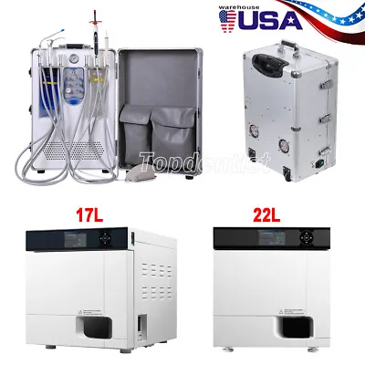 Dental Autoclave Steam Sterilizer Class B With Printer/Dental Delivery Unit M4 • $2024