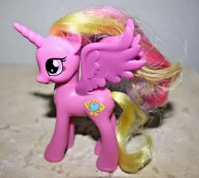 My Little Pony 3.5  Hot Pink Multi Color Hair Pegasus Unicorn Wings -MLP C-029A  • $10