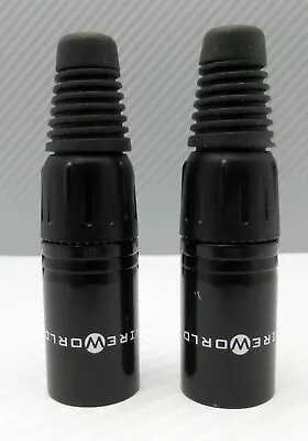 $21.99 • Buy WireWorld Male XLR Silver Pair (used)