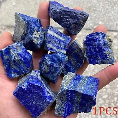 Raw Rough Lapis Lazuli Blue Stone Rocks Crystal Mineral Specimens Collection DIY • $7.95