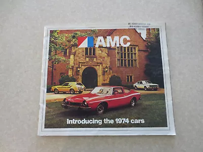 1974 AMC Matador Gremlin Hornet Javelin AMX Ambassador Car Advertising Booklet / • $40