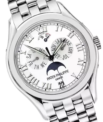 Patek Philippe Annual Calendar White Men's Watch - 5036/1G • $39700