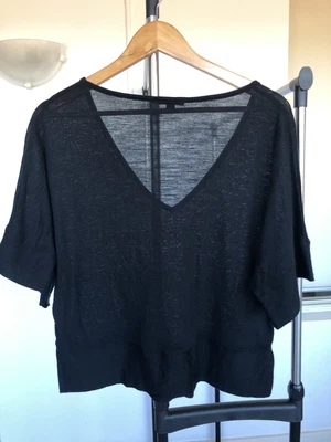 $19 • Buy KOOKAI  100% Wool Top Size 2  Black BNWOT