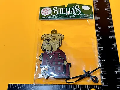 Mississippi State Bulldogs Vintage Team Logo Ornament Shelia's Collectibles • $10