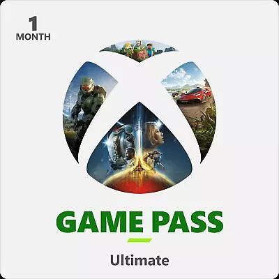 Microsoft Xbox Game Pass Ultimate 1 Month Membership New User Only (e-Delivery) • $5.99