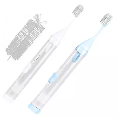 Travel Size Toothbrush Folding Toothbrush With Mini Toothpaste Holder  • $10.89