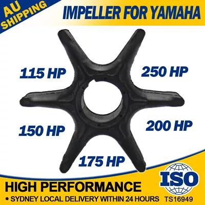 Water Pump Impeller For YAMAHA Outboard 115 150 175 200 250 HP 6E5-44352-00 NEW • $23.99