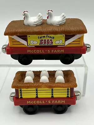 McColl's Farm Chicken & Egg Cars Thomas Take Along N Play 2008 New Batts. VGUC_ • $16.99