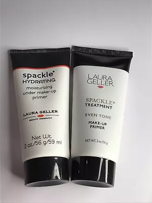 Laura Geller Spackle Primer 59ml & Spackle Even Tone 56ml Full Size Set New • £21