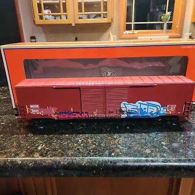 Lionel 2326181 O Scale Graffiti  WCOR 60' Boxcar #6510 • $88