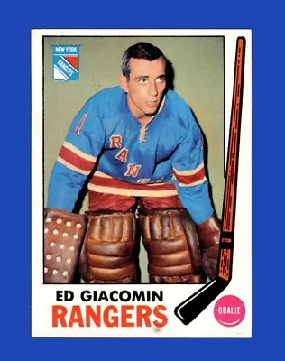 1969-70 Topps Set-Break # 33 Ed Giacomin EX-EXMINT *GMCARDS* • $0.79