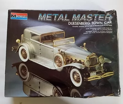 Monogram Metal Master Duesenberg Town Car 1/24 Scale Plastic Model Kit • $17.99