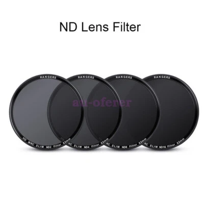 4X/Set ND Filter ND2 ND4 ND8 ND16 Neutral Density Filtors For Digital Camera AU • $24.53