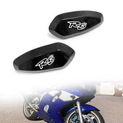 Mirror Block Off Base Plates Durable Fit For Yamaha YZF-R6 1999-2007 2005 • $16.89
