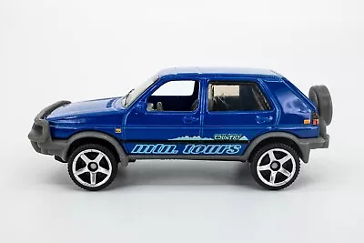 2019 Matchbox  Service Squad  '90 VW Golf Country BLUE | 5 TRUNK ITEMS | MINT • $4.99