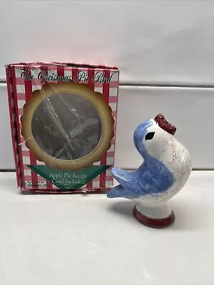 Vintage 1998 The Christmas Pie Bird-Roman Inc With Apple Pie Recipe Included • $25
