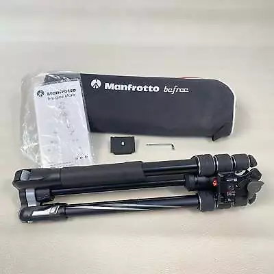 Manfrotto Befree Advanced Aluminum Travel Tripod 494 Ball Head W/ Bag • $135