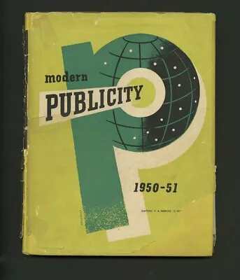 1950 Thomas Eckersley MODERN PUBLICITY Annual Paul RAND A M Cassandre Olle Eksel • $24.99