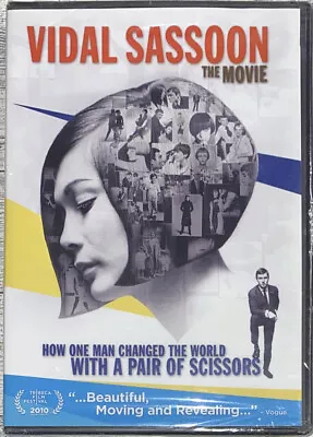 Vidal Sassoon: The Movie (DVD 2011 Widescreen) Region 1 Factory Sealed! • $10.39