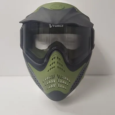 VForce Grill 2.0 Crocodile Paintball Green Mask - Adjustable Straps Used • $30