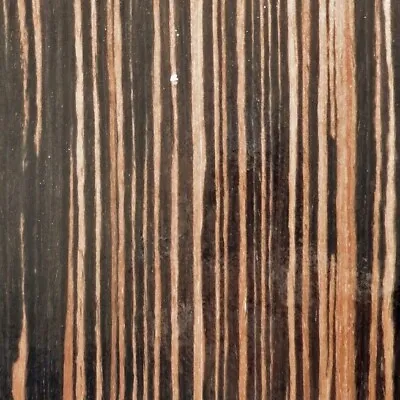 Macassar Ebony Composite Wood Veneer 24  X 120  Raw No Backer 1/40  Thick VH1822 • $90