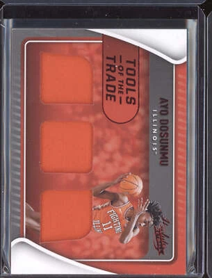 $15 • Buy Ayo Dosunmu 2022/23 Panini Chronicles Draft Picks Tools Of The Trade Red 187/199