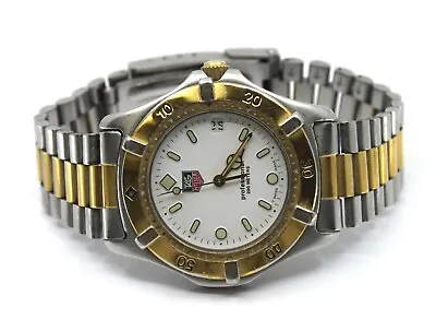 Tag Heuer WE1122-R Professional 2000 Series Two Tone Watch Unisex • $559.99