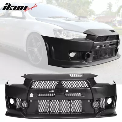 Fits 08-15 Mitsubishi Lancer FQ FQ440 Style Front Bumper Cover Conversion PP • $829.99