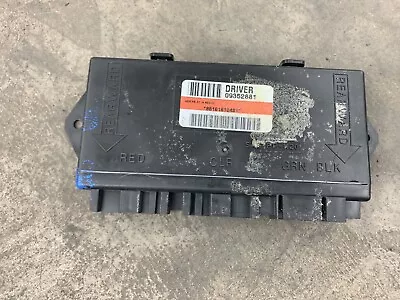 1997-1999 Chevrolet Corvette Oem Driver Left Door Control Module 09352881*CRACK* • $40