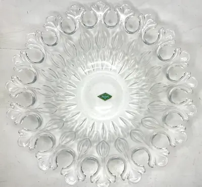 Vintage Shannon Crystal Designs Of Ireland Crystal Punch Bowl 13  Hand Crafted • $29.11