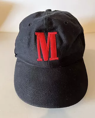 Marlboro Hat Black Adjustable Red Cowboy “M” Logo • $7.49