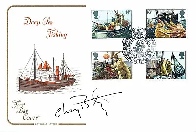 Sir Chay BLYTH RARE SIGNED Autograph FDC AFTAL RD COA Round The World Yachtsman • £34.99