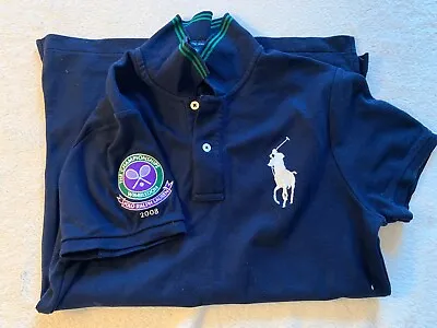 Wimbledon Tennis 2018 Ralph Lauren Ball Boy Girl Polo Shirt Kit XS XSmall • £14.97