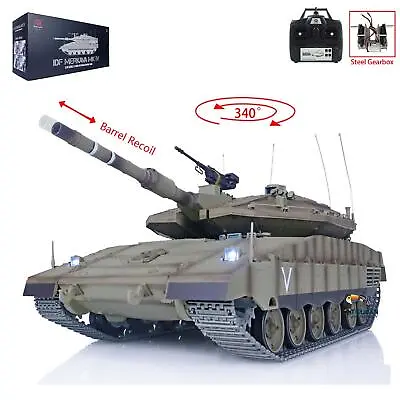 RC Hoy Tank Heng Long IDF Merkava MK IV 3958 1/16 Upgraded RTR Tank • $1055.89