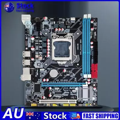 AU LGA1156 M-ATX Mainboard Computer Motherboard Dual Channel DDR3 Memory For I5  • $39.74