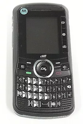 Motorola Clutch I465 - Black And Silver ( Nextel ) IDEN PTT Cellular Phone • $18.69