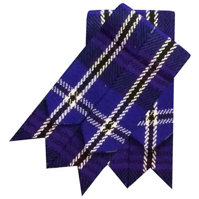 Scottish Kilt Hose Socks Flashes Garter Pointed Various Tartans Acrylic Wool • £4.99