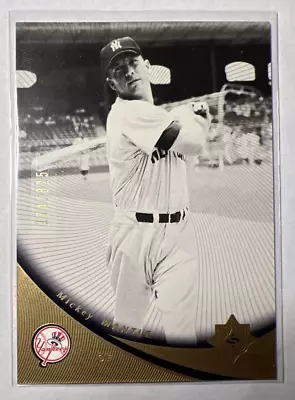 2005 Upper Deck Signature Edition Mickey Mantle #30 Numbered 174/825 • $8.97