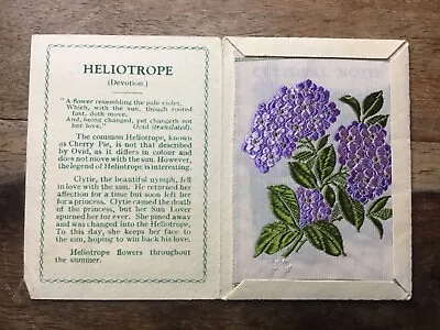 Kensitas Silk Flowers-HELIOTROPE-1930s-1st Series-#22-Medium-Folder • £1.75