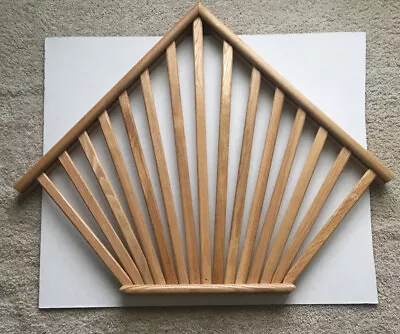 $15 • Buy Oak Wooden Wall Decor,Rack, Etc