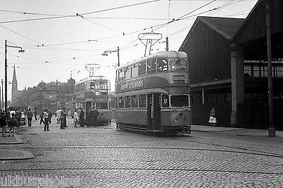 £0.99 • Buy Glasgow Corporation Tram 1360 Outside Coplawhill Works 1962 Tram Photo