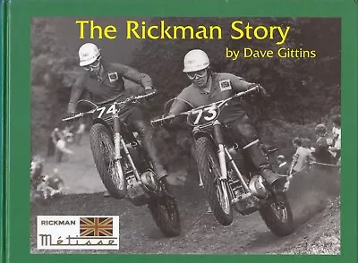 The Rickman Story By Dave Gittens  A History Of The Famous Brothers Very Rare • £79.99