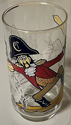 Captain Crook 1977 McDonalds Action Series Glass Commemorative Vintage • $4.99