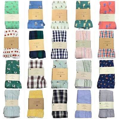 NWT J CREW Boxer Underwear Sz XS-S-M-L-XL-XXL Assorted Colors Prints #J4 • $20