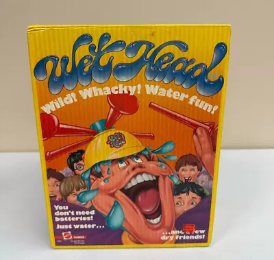 NIB VTG Wet Head Water Fun Game 1987 SEALED W/ Original Sticker MATTEL Games • $20.15